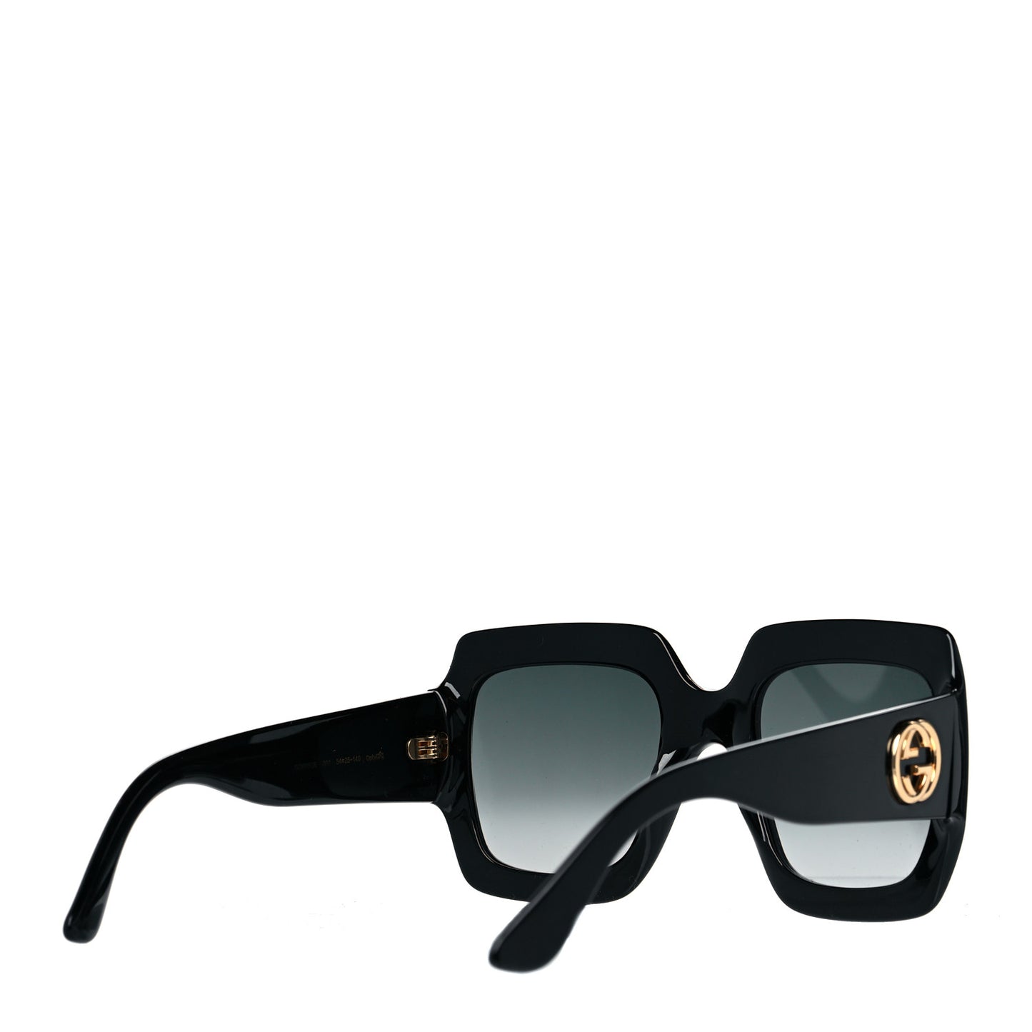 Acetate Square Frame Sunglasses GG0053S Black