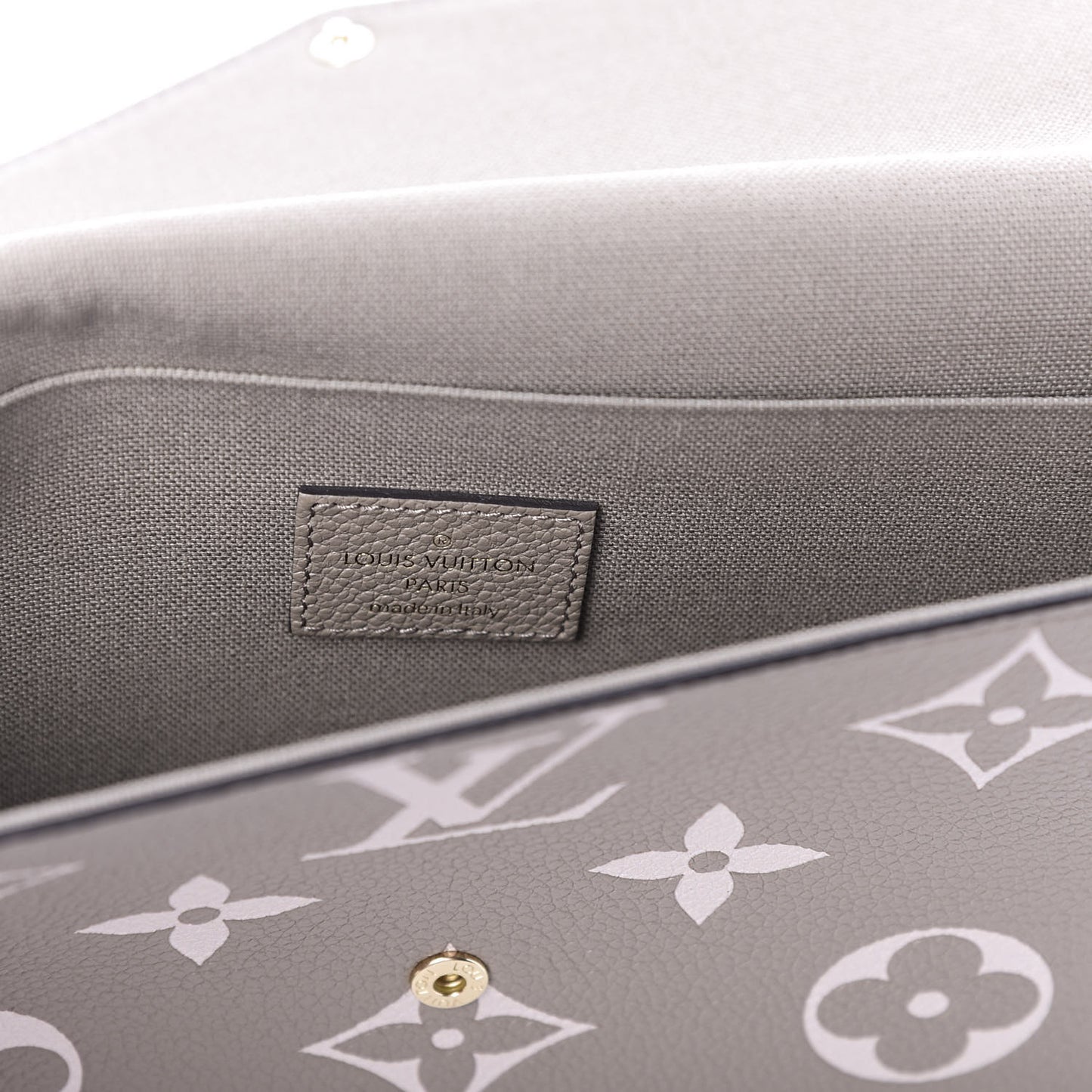 Empreinte Monogram Giant Felicie Pochette Tourterelle Creme