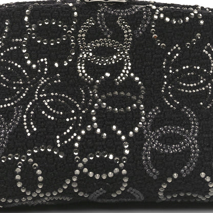 Chanel Tweed Strass Pudong Clutch Black 8 of 10