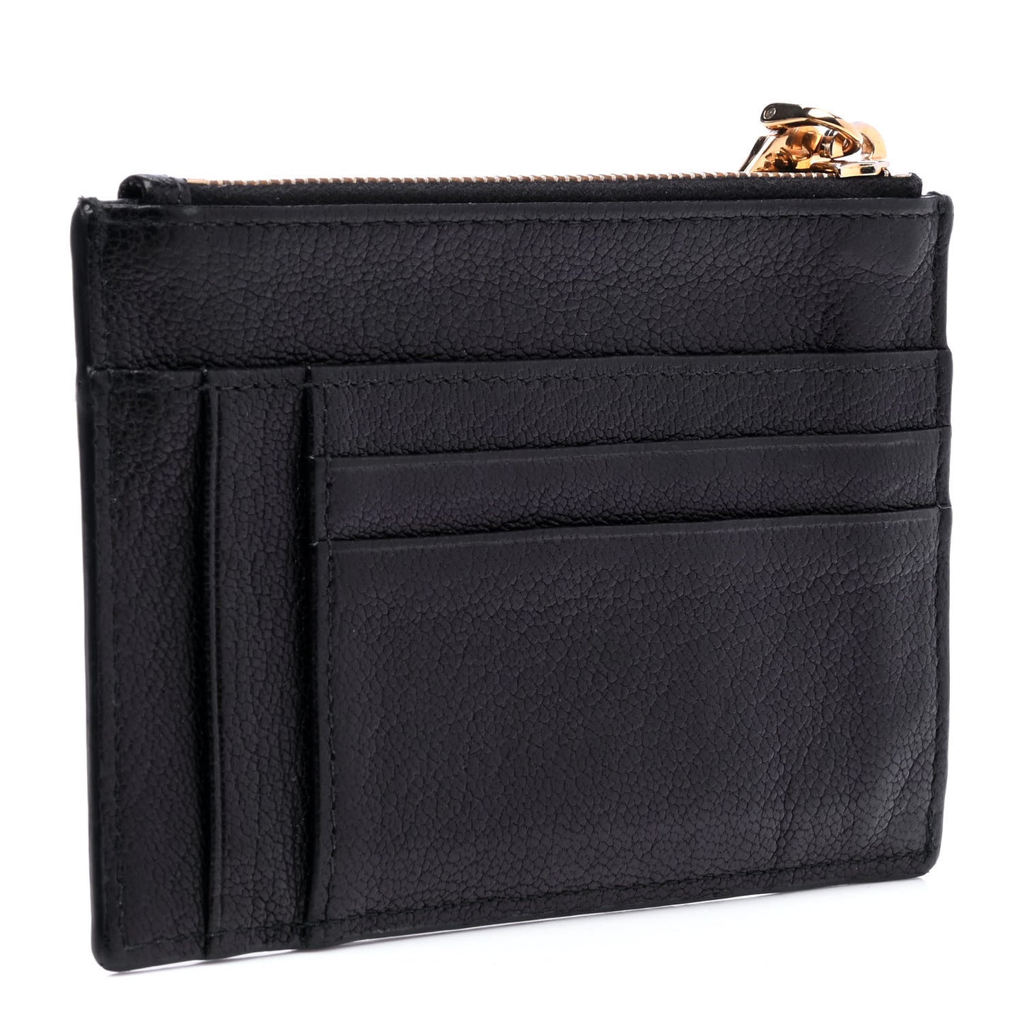 Madras Zip Card Case Black