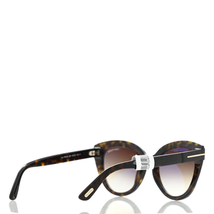 Tom Ford Acetate Cat Eye Sunglasses TF938 Tortoise 4 of 7