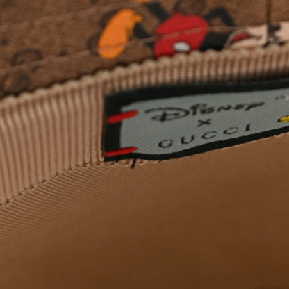 Gucci X DISNEY Mini Vintage GG Supreme Monogram Mickey Mouse Trent Bucket Hat XL Beige Ebony Yellow 9 of 9
