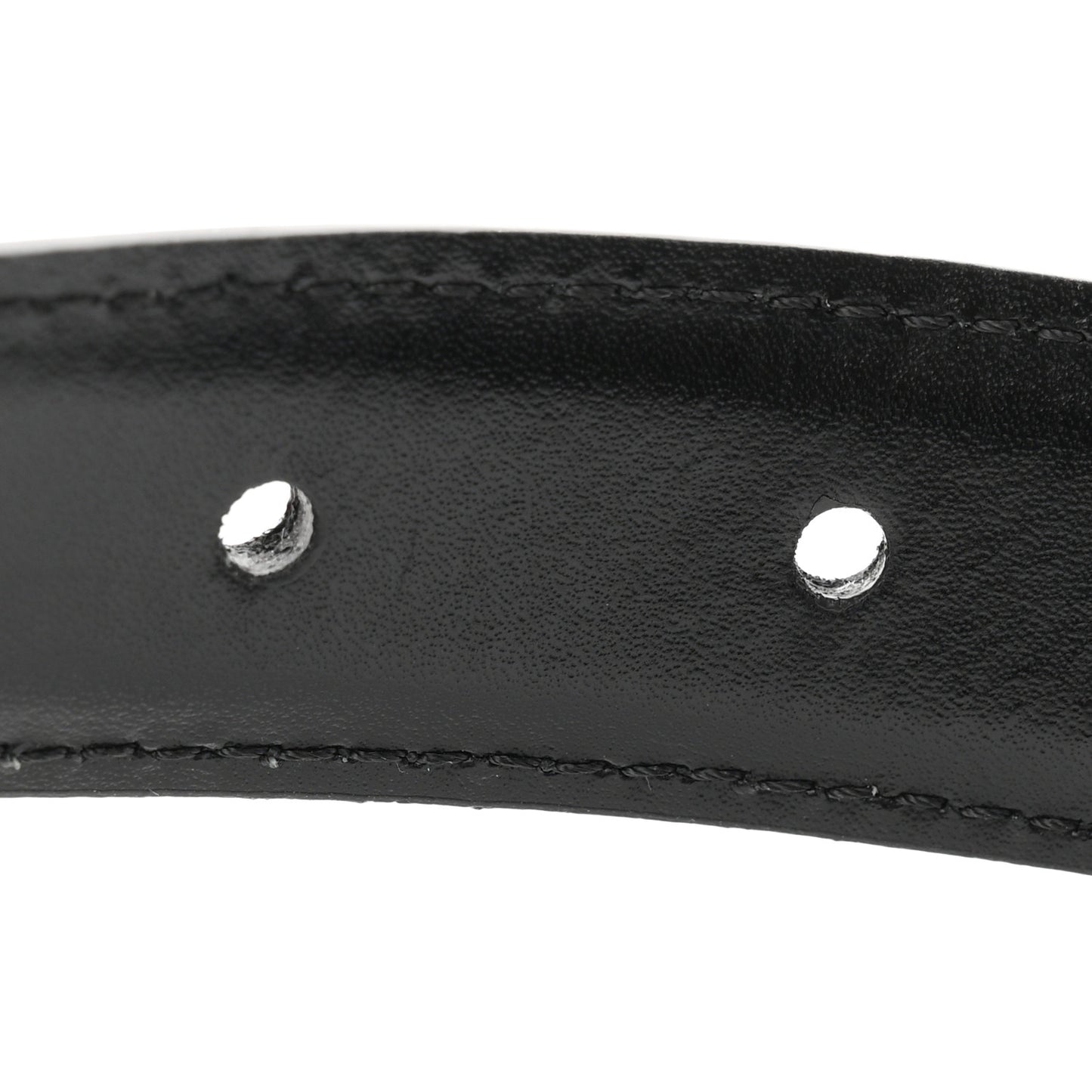 Box Calfskin Medium 25mm Triomphe 80 32 Belt Black
