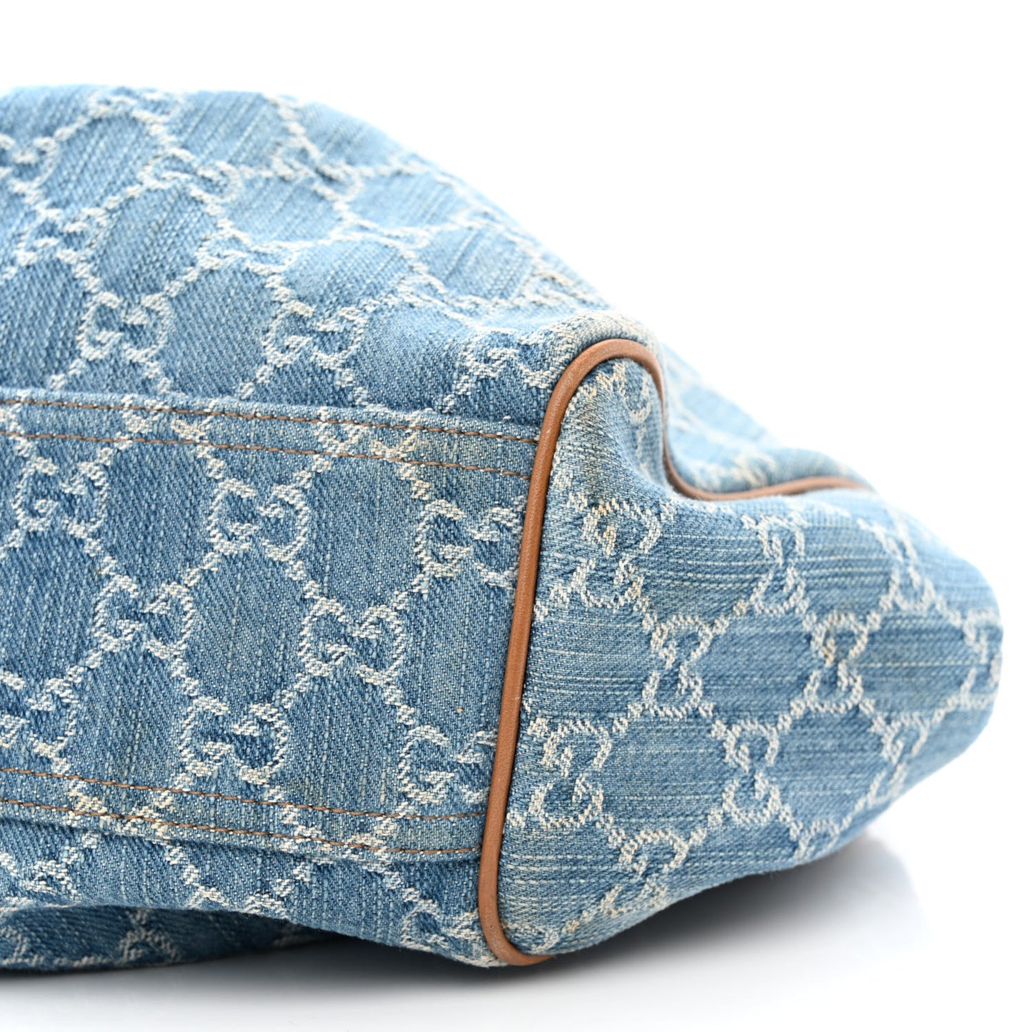 Denim Monogram Medium Sukey Tote Blue