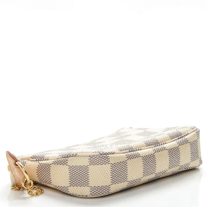 Louis Vuitton Damier Azur Mini Pochette Accessories 4 of 8