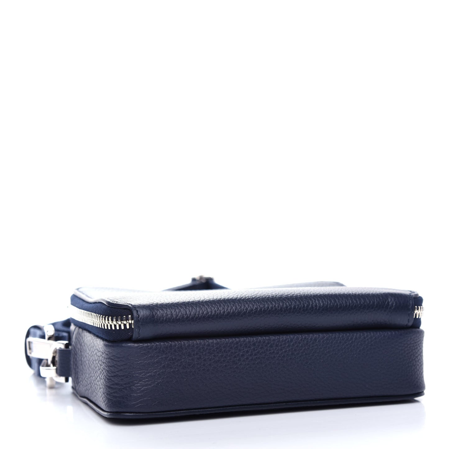X AIR JORDAN Grained Calfskin Crossbody Blue