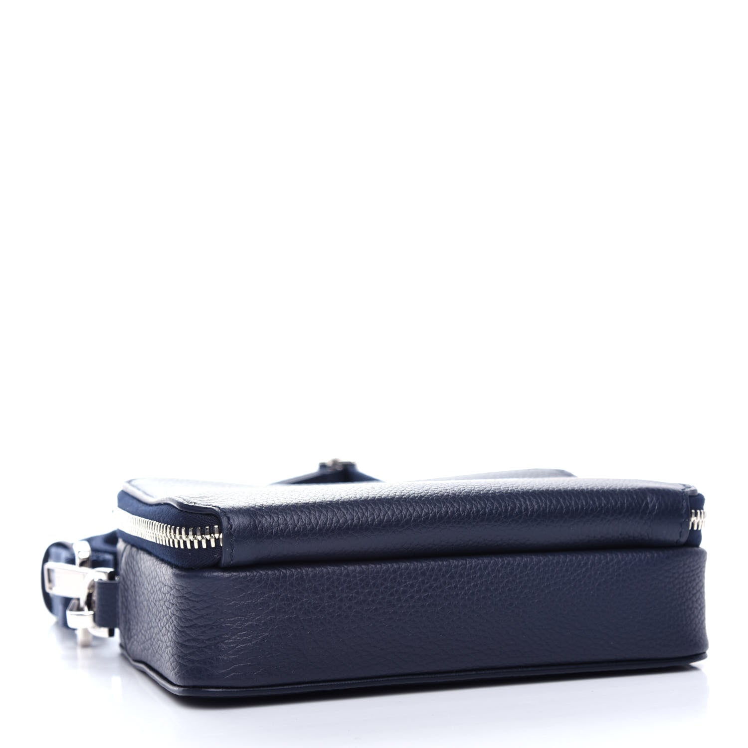 Christian Dior X AIR JORDAN Grained Calfskin Crossbody Blue 4 of 11