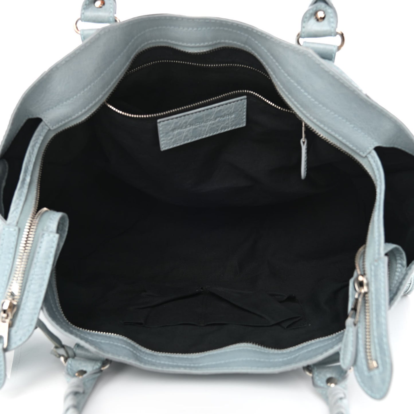 Agneau Giant 12 Silver Hardware Part Time Bleu Acier Ciel