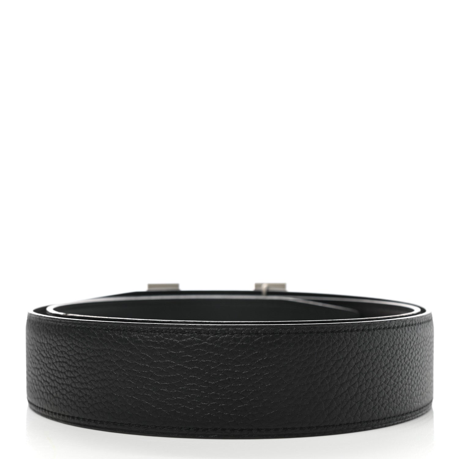 Hermes Togo 32mm H Belt 100 Black 2 of 5