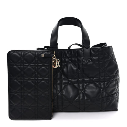 Christian Dior Calfskin Macrocannage Large Toujours Black 12 of 12