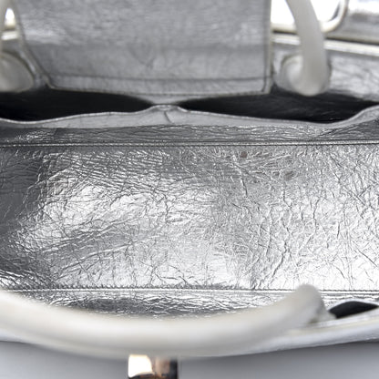 Christian Dior Metallic Calfskin Medium Diorever Flap Silver 6 of 9