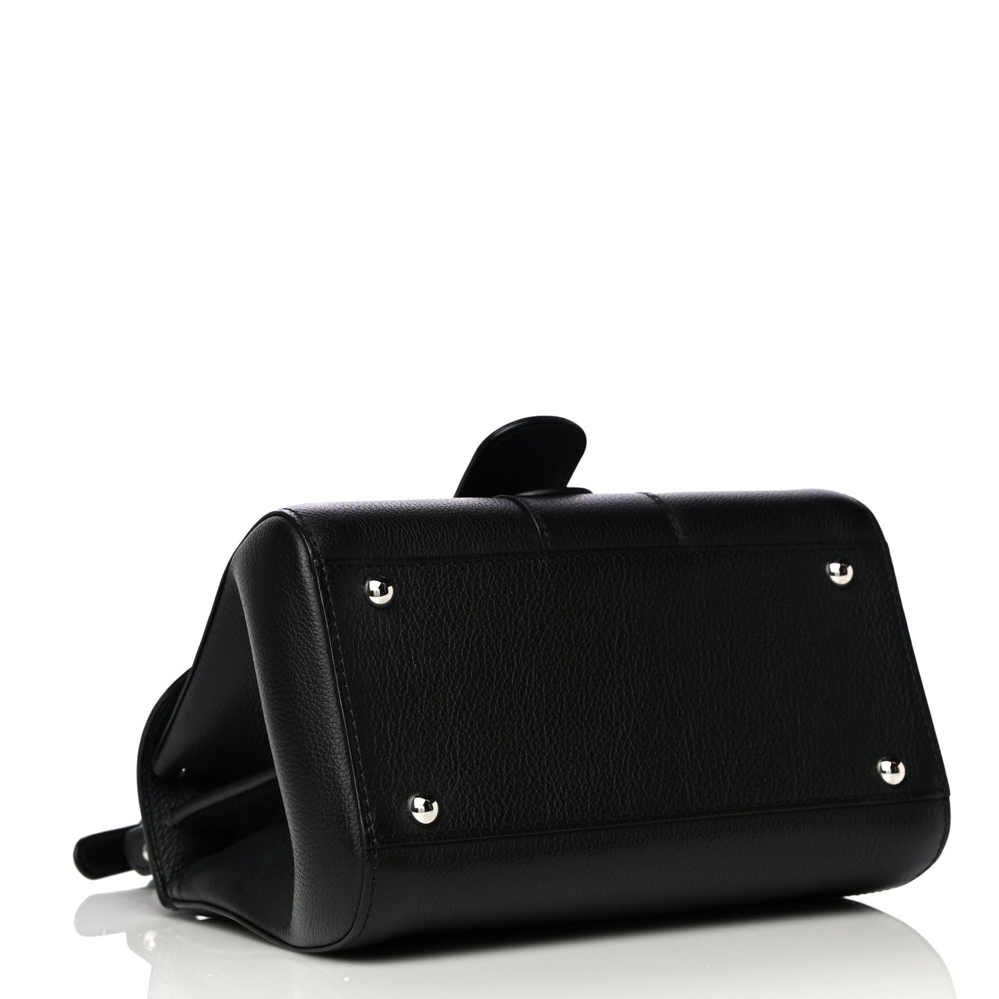 Calfskin Mini Brillant Satchel Black