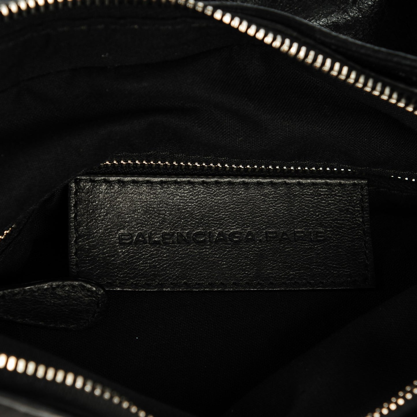 Agneau Giant 12 Silver Hardware First Black