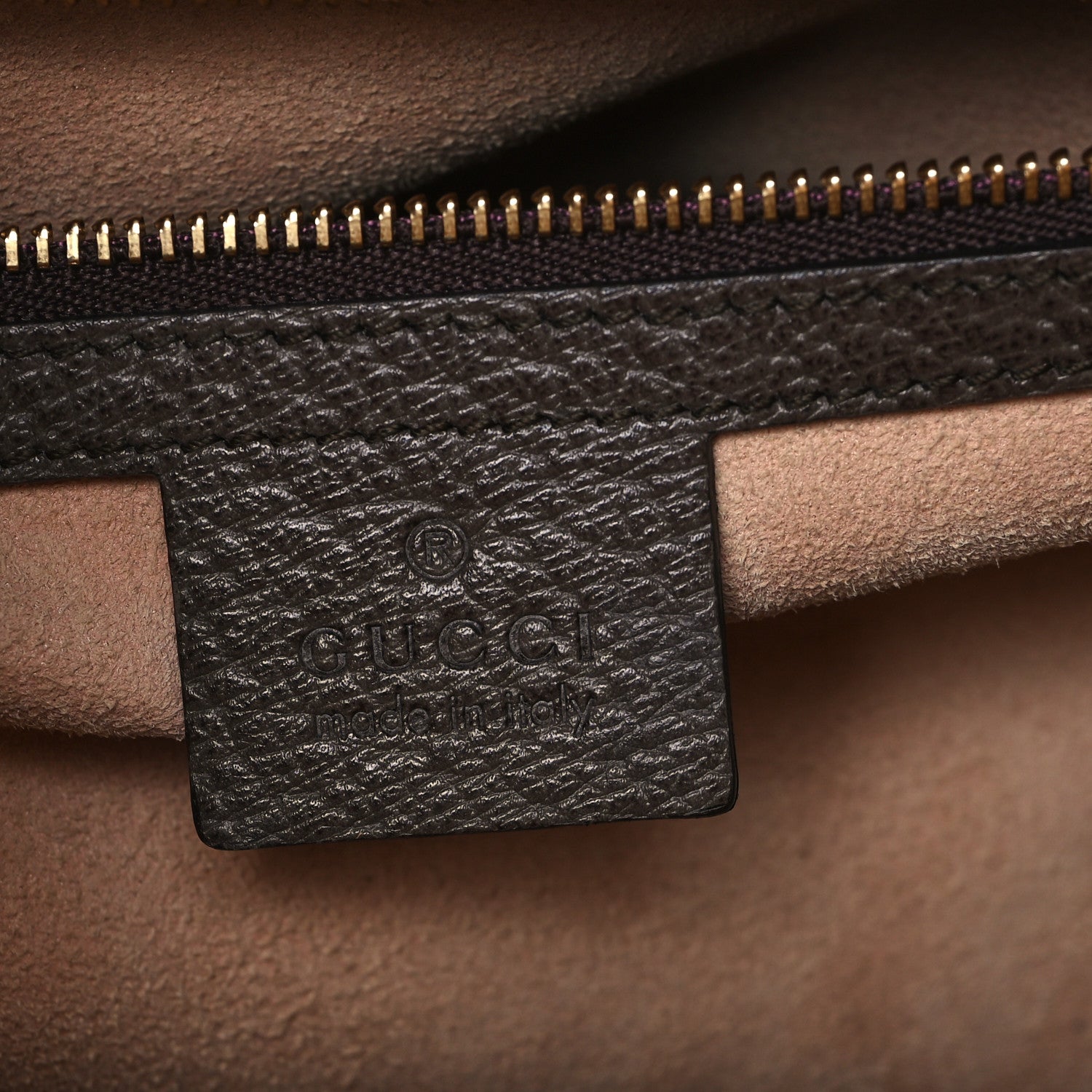 Gucci GG Supreme Monogram Web Medium Ophidia Top Handle Dome Bag Brown 6 of 11