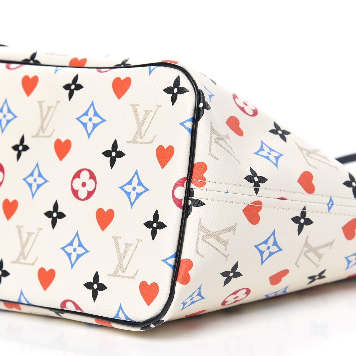 Louis Vuitton Game On Neverfull MM White 9 of 11