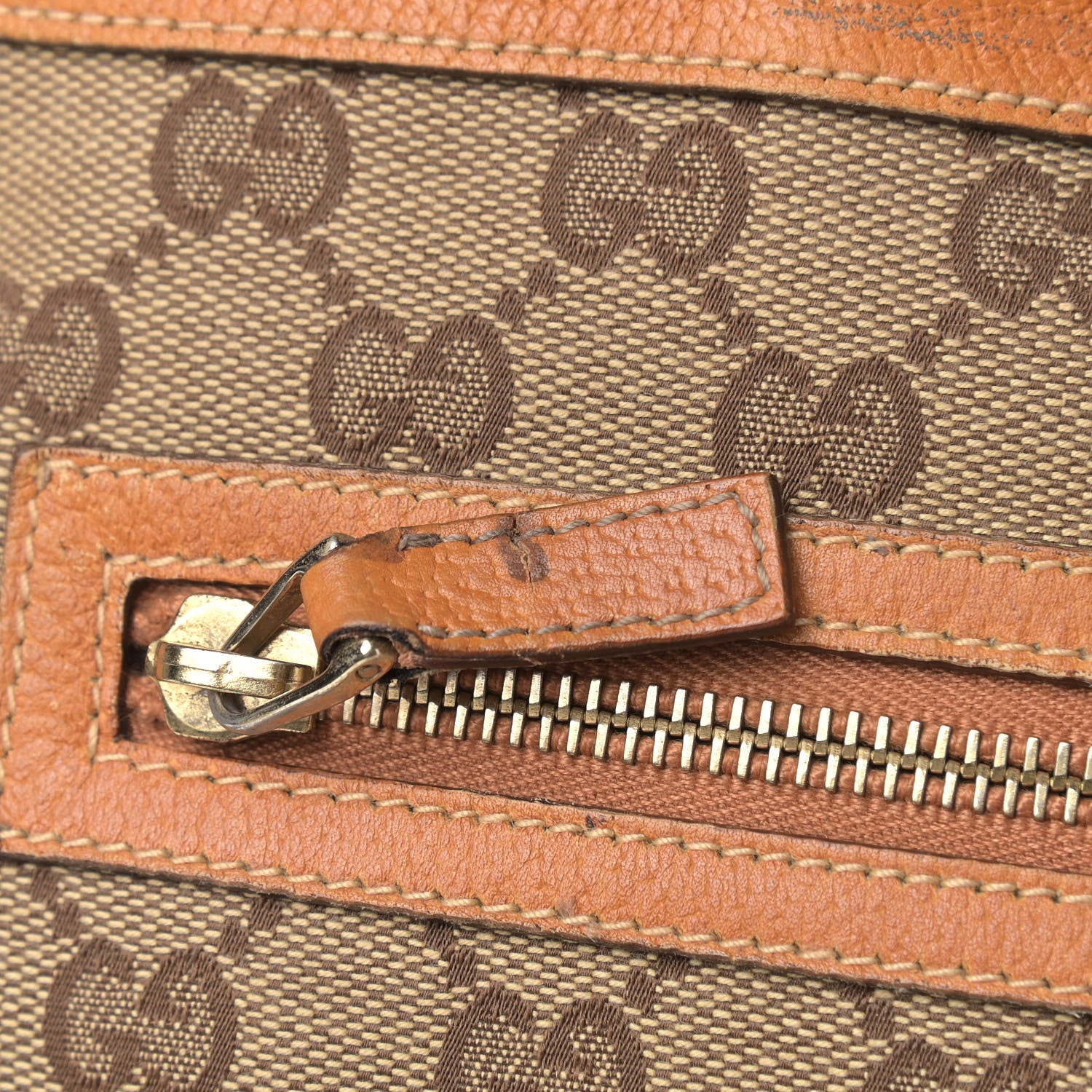 Gucci Monogram Abbey D Ring Tote Tan 17 of 20