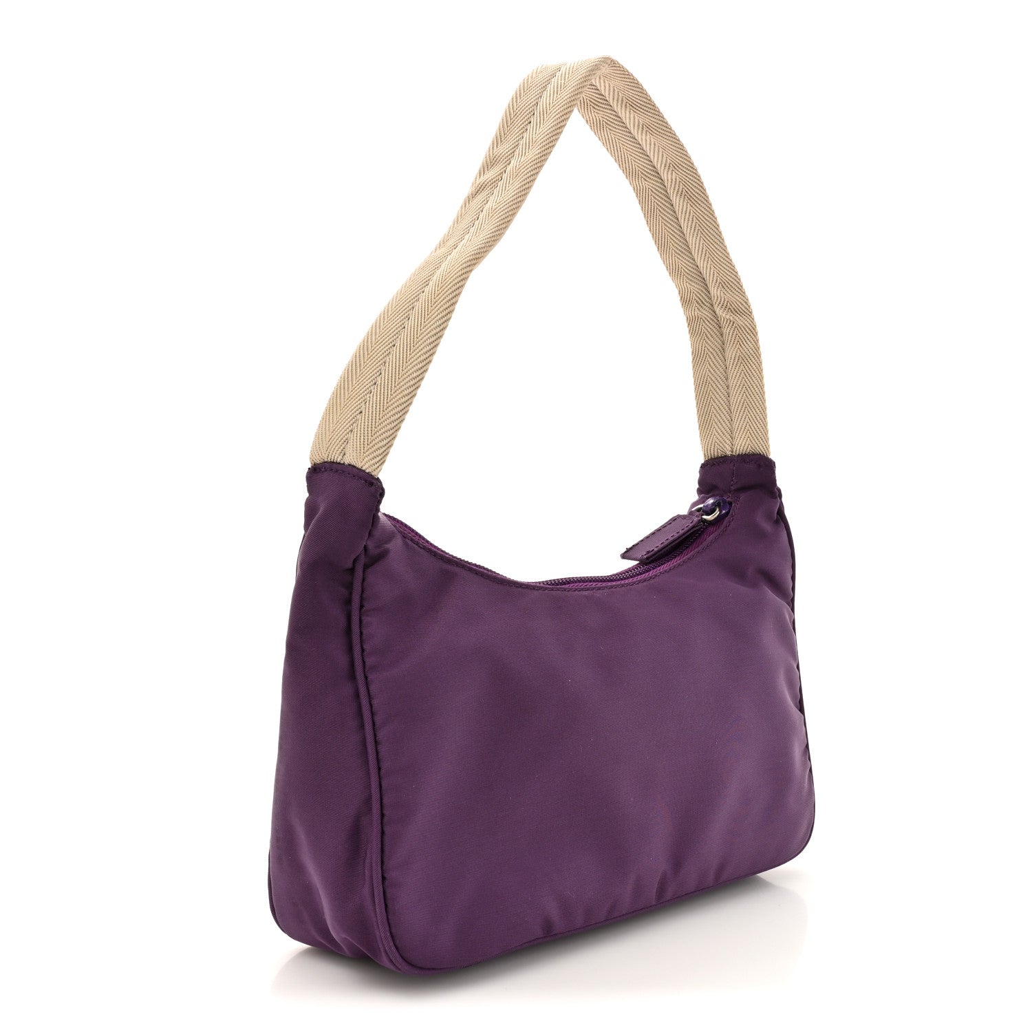 Prada Tessuto Nylon Sport Mini Shoulder Bag Malva 3 of 9