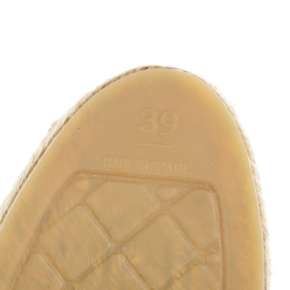 Chanel Lambskin CC Espadrilles 39 Dark Navy 10 of 10