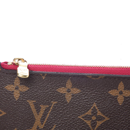Louis Vuitton Monogram Neverfull MM GM Pochette Pivoine 8 of 10