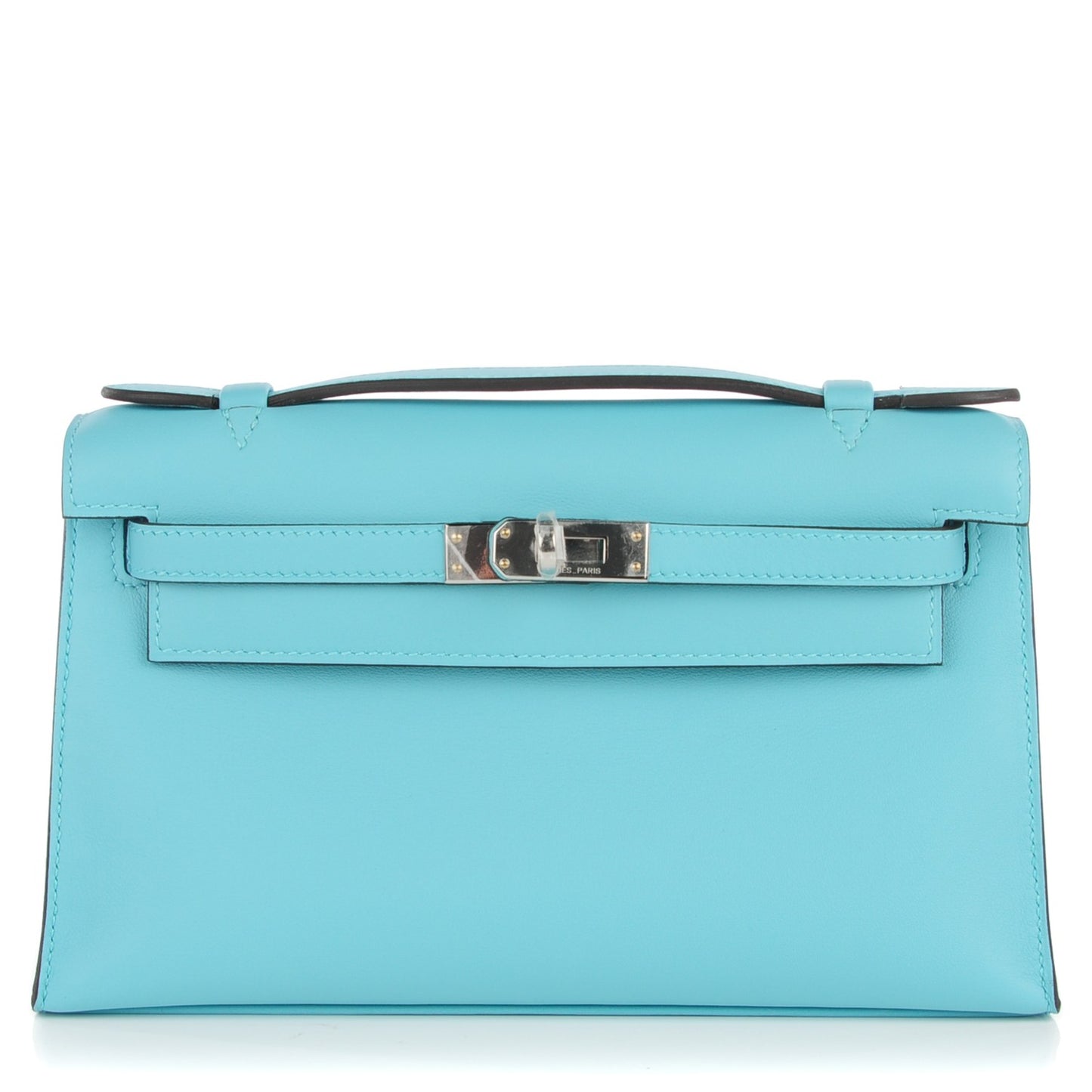 Swift Kelly Pochette Clutch Bleu Atoll