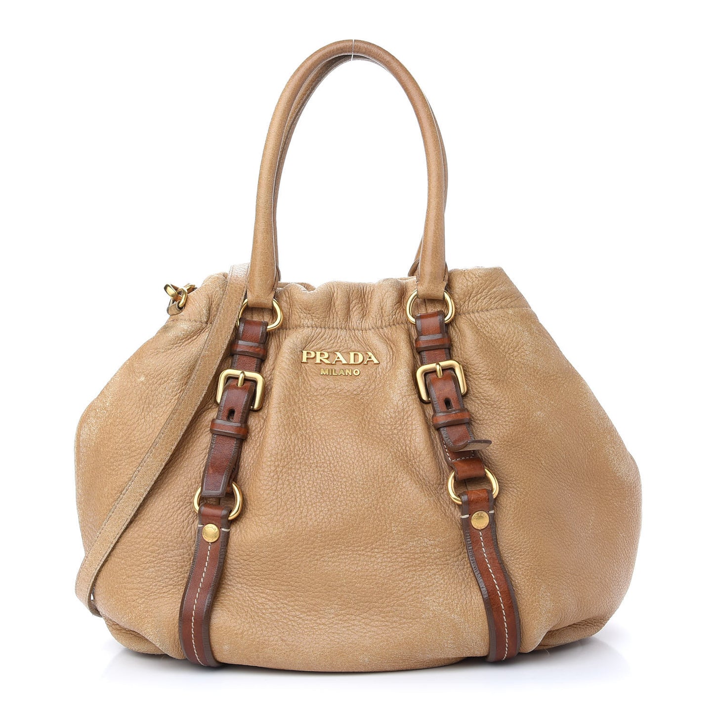 Cervo Antik Shoulder Bag Naturale