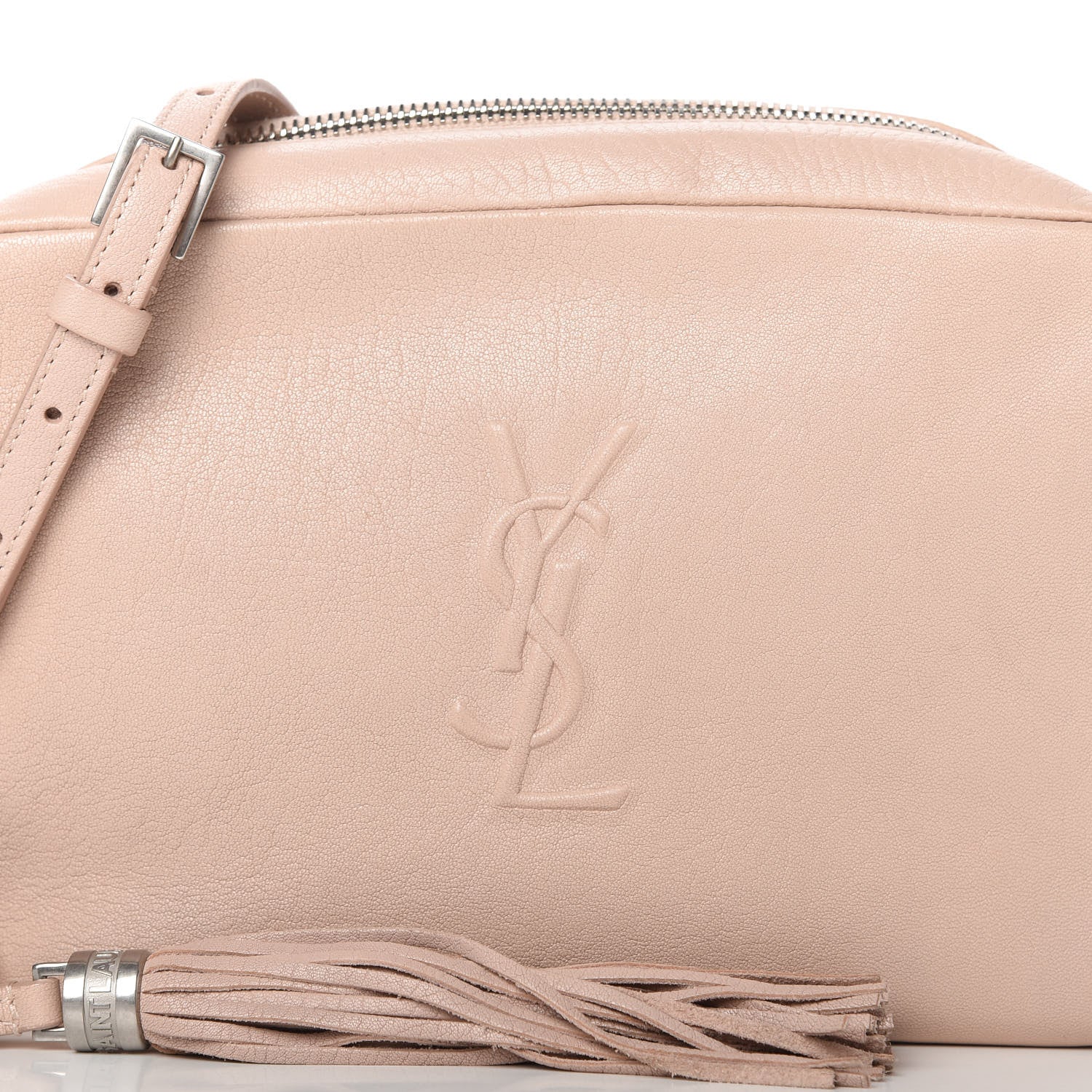 Saint Laurent Lambskin Monogram Small Lou Camera Bag Marble Pink 10 of 10