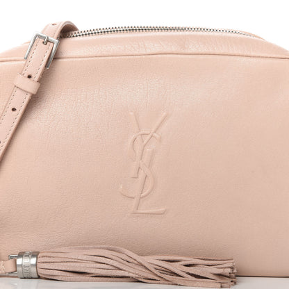Saint Laurent Lambskin Monogram Small Lou Camera Bag Marble Pink 10 of 10