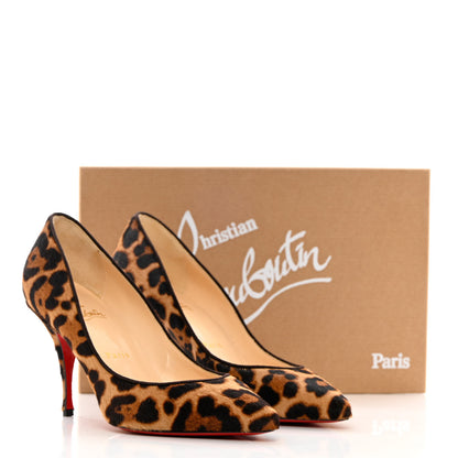 Christian Louboutin Pony Hair Leopard Luxor Piou Piou 85 Pumps 39.5 Leopard 10 of 10