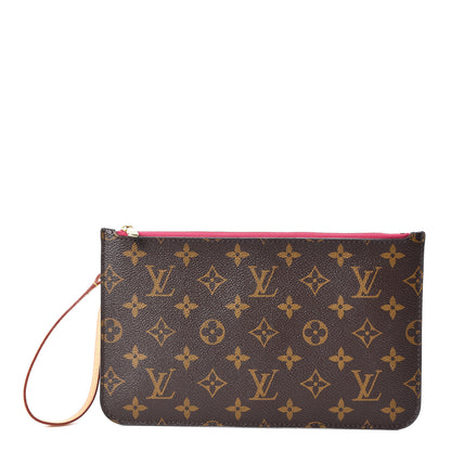 Louis Vuitton Monogram Neverfull MM GM Pochette Pivoine 1 of 8