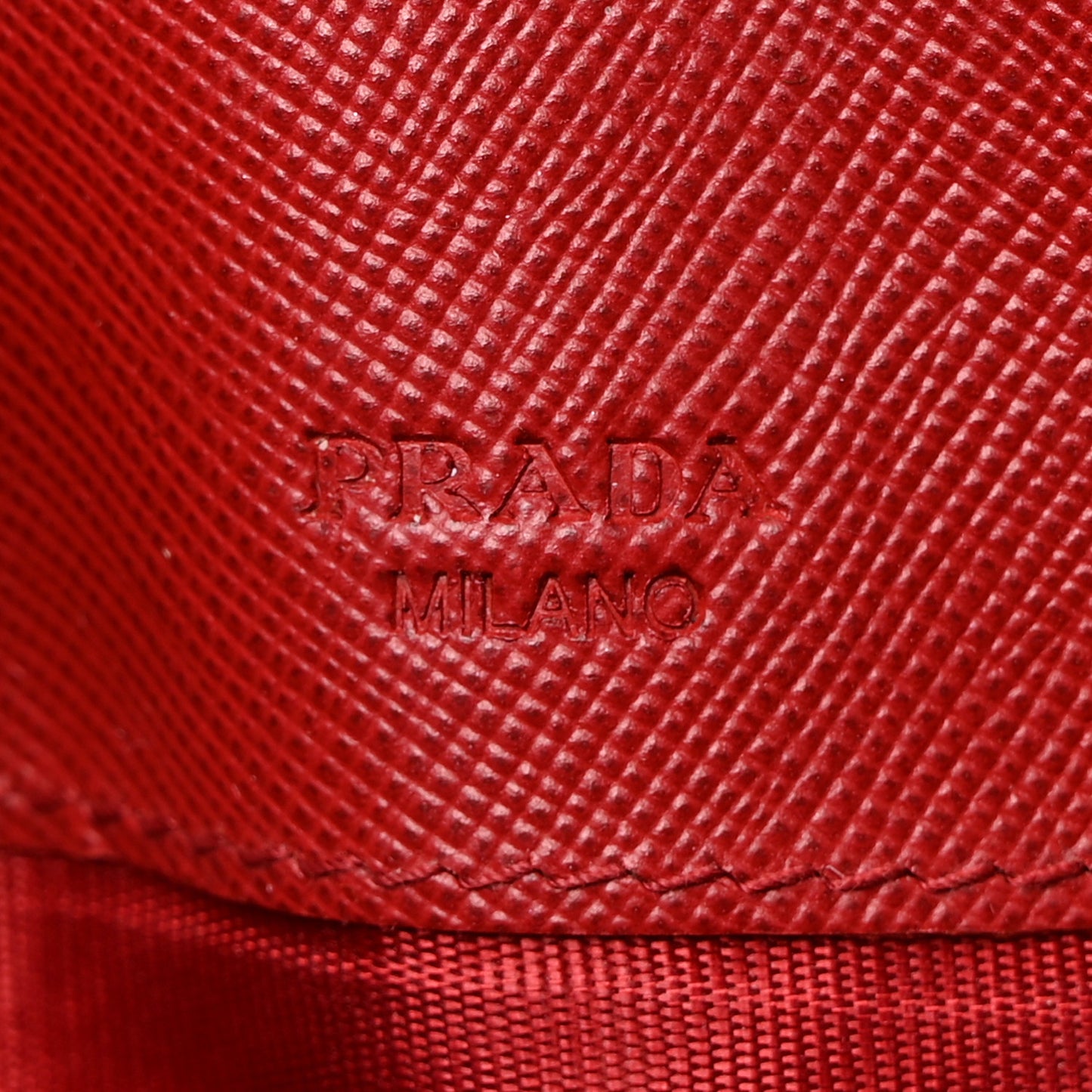 Saffiano Metal Continental Flap Wallet Fuoco