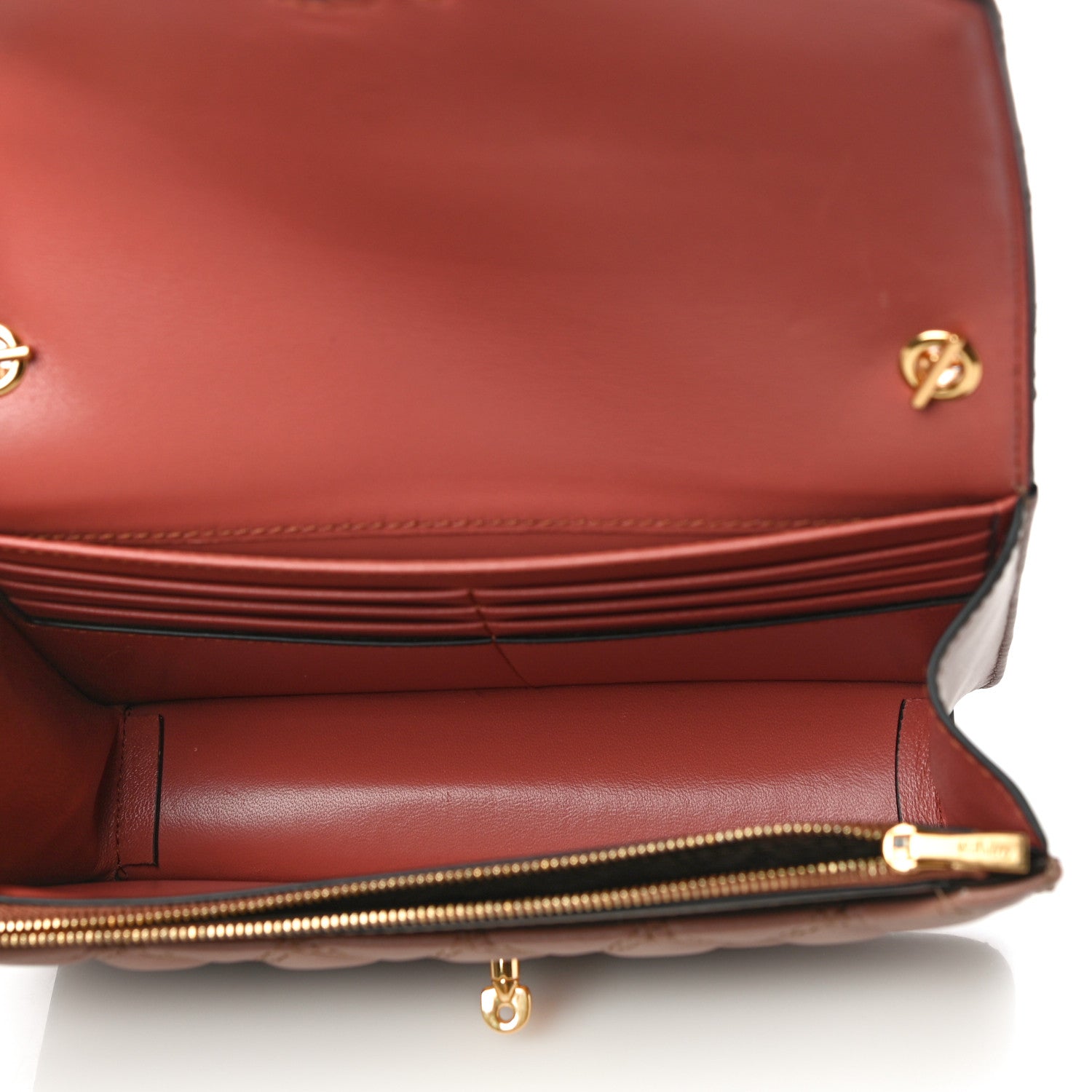 Mulberry Smooth Calfskin Quilted Small Darley Shoulder Bag Dark Blush 5 of 9