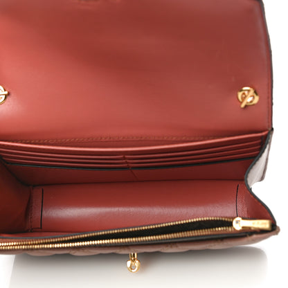 Mulberry Smooth Calfskin Quilted Small Darley Shoulder Bag Dark Blush 5 of 9