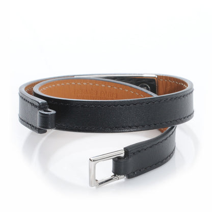 Hermes Chamonix Rivale Double Tour Bracelet Small Black 5 of 8
