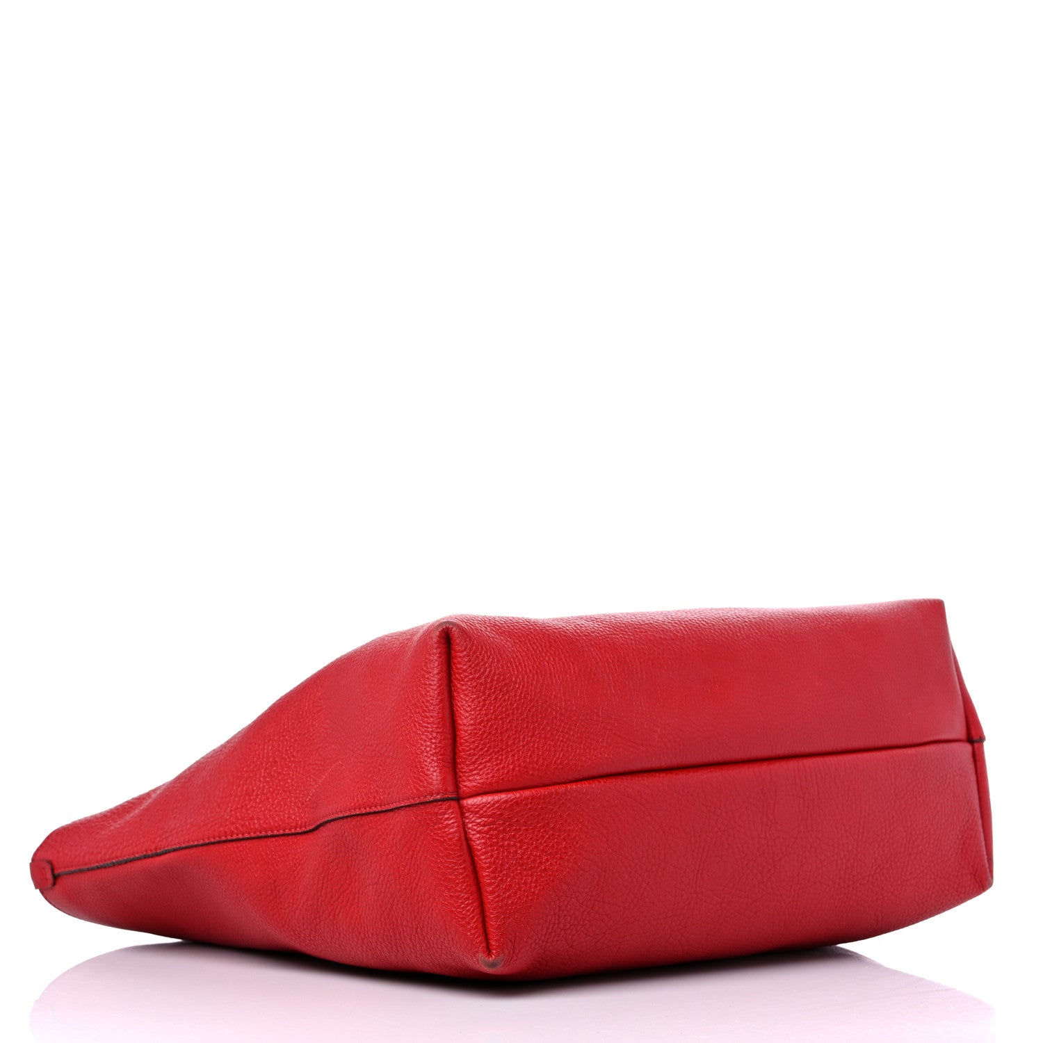Salvatore Ferragamo Calfskin Gina Tote Red 4 of 14