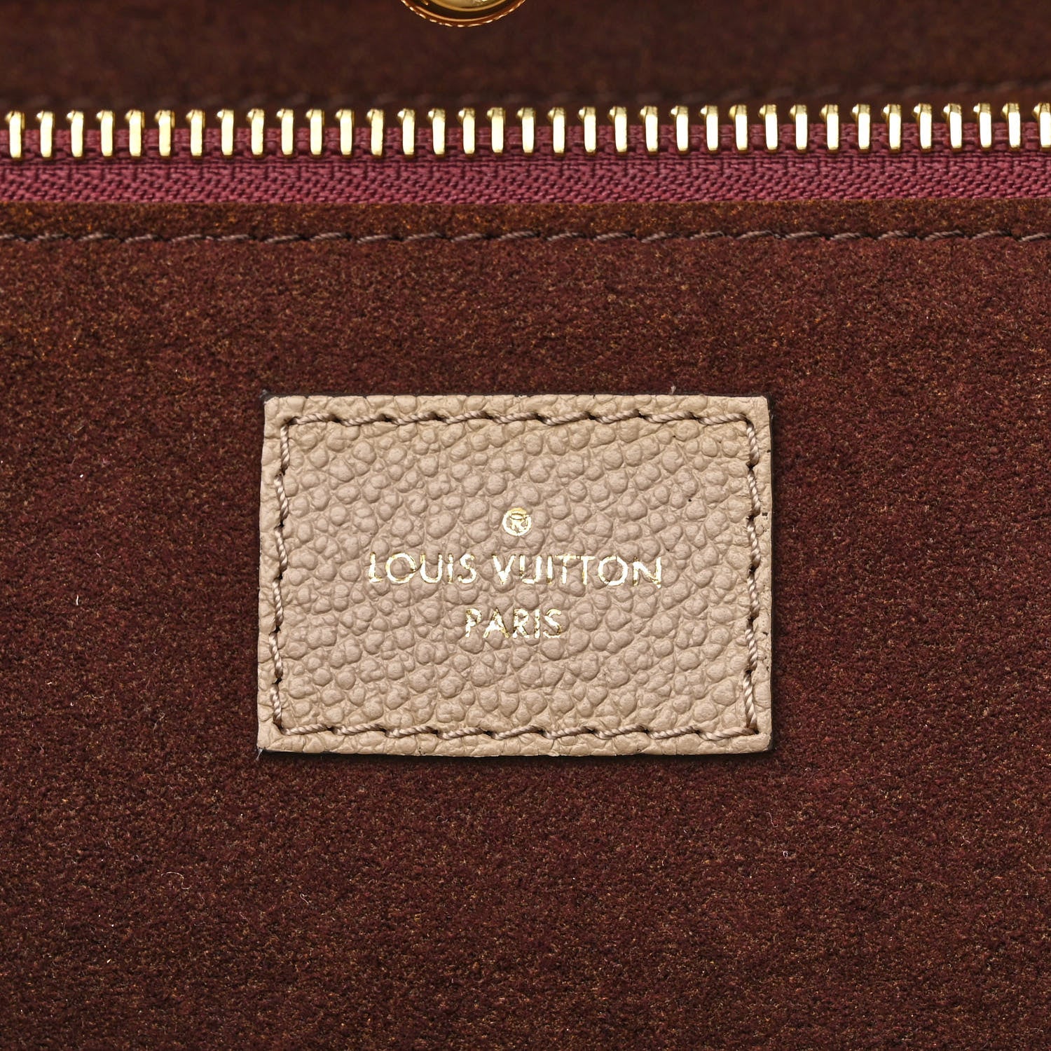 Louis Vuitton Empreinte Monogram Giant Neverfull MM Tourterelle 8 of 11