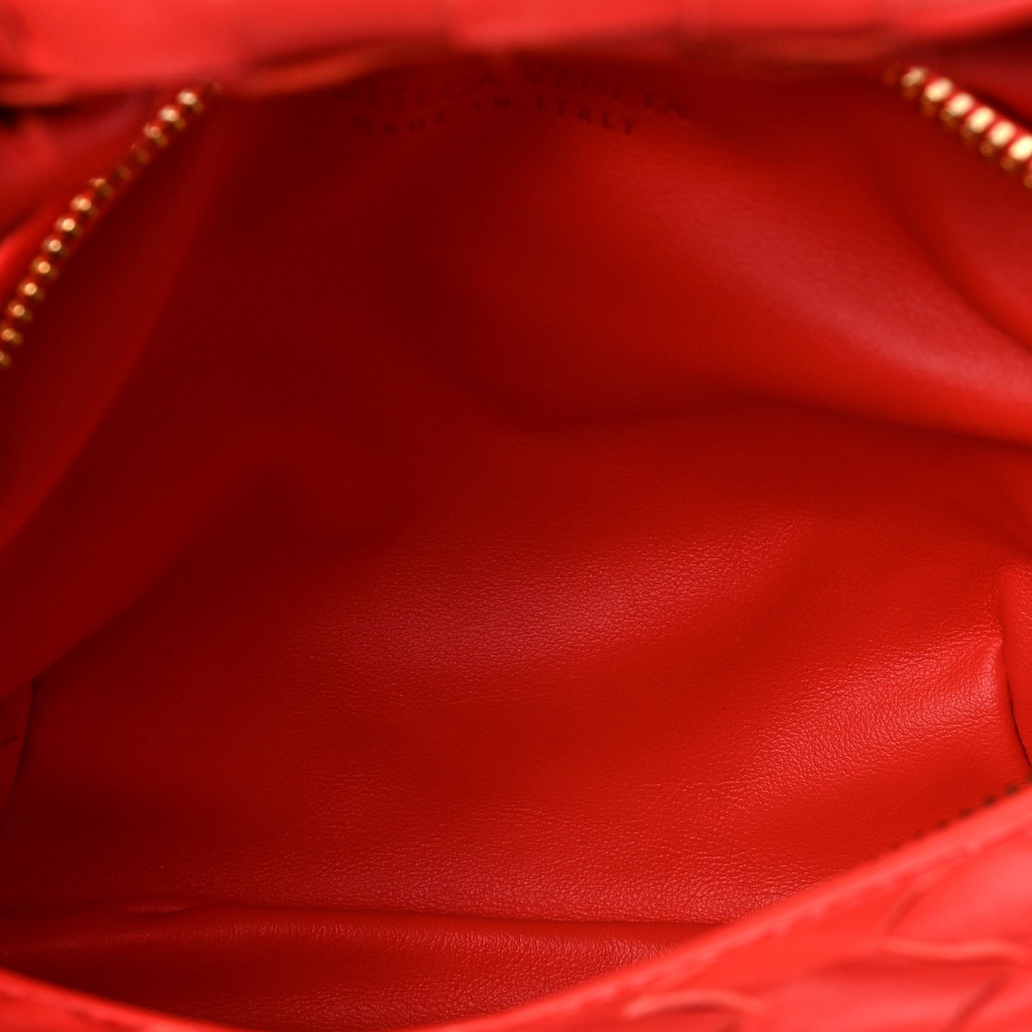 Nappa Intrecciato Mini Jodie Red