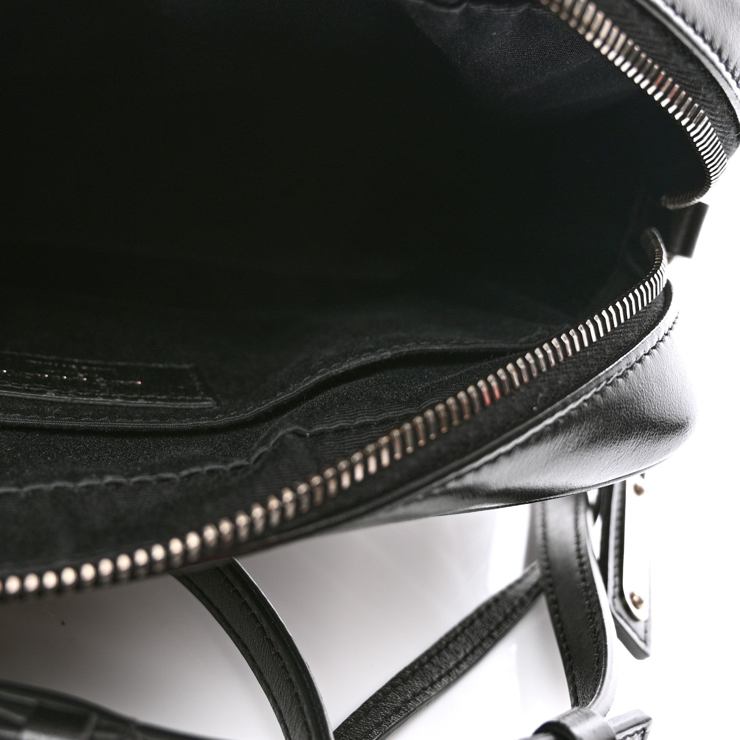 Saint Laurent Calfskin Matelasse Monogram Lou Camera Bag Black 12 of 13