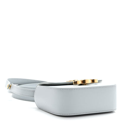 Celine Shiny Calfskin Mini Claude Soft Blue 4 of 9