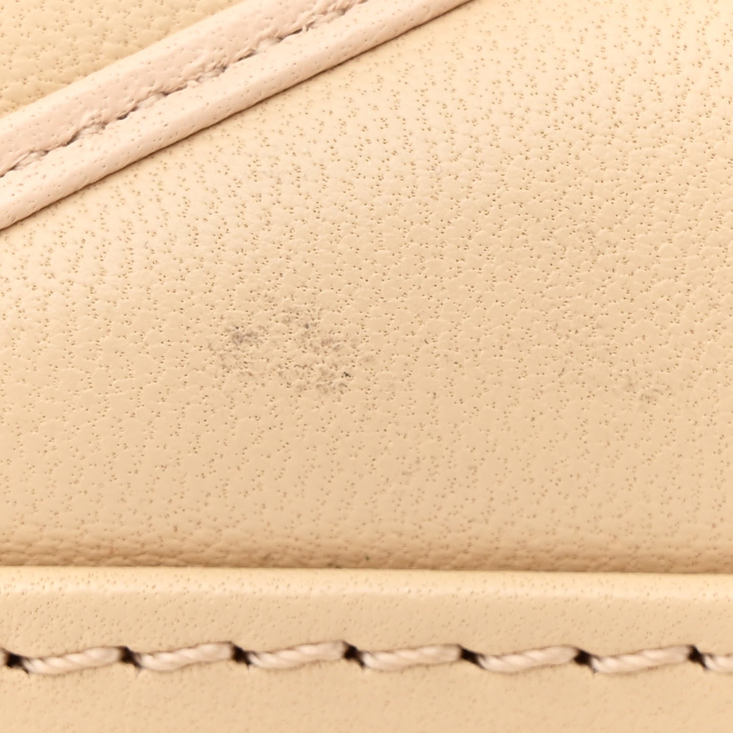 Louis Vuitton Lambskin Studded Malletage Top Handle GO-14 MM Beige 10 of 10