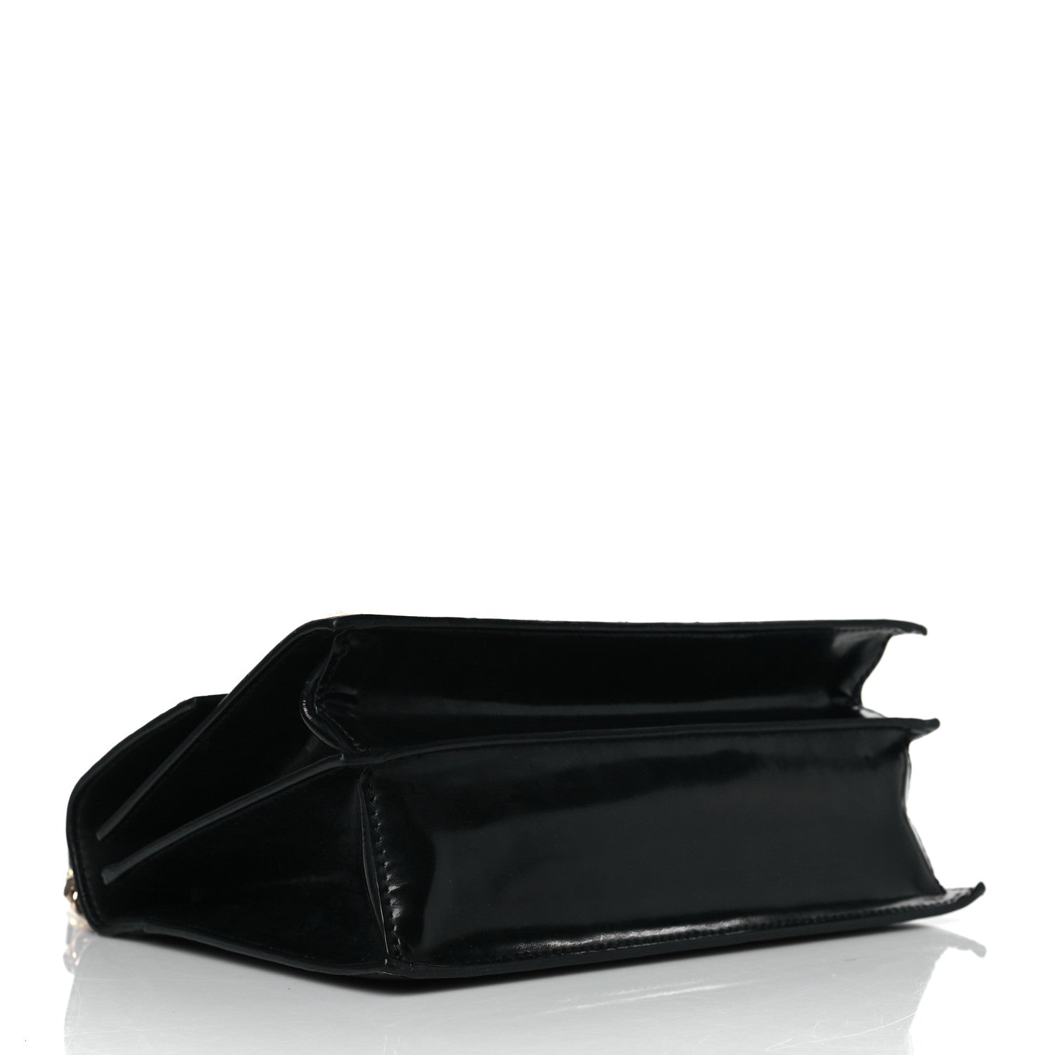 Versace Nappa Large Diamante Flap Black 4 of 9