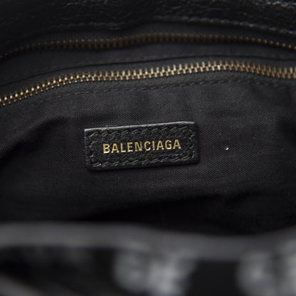 Balenciaga Agneau Classic Hardware Graffiti All Over S City Black 6 of 13