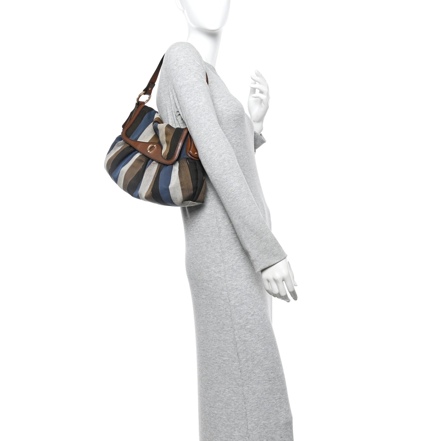 Pequin Large Chef Shoulder Bag Multicolor