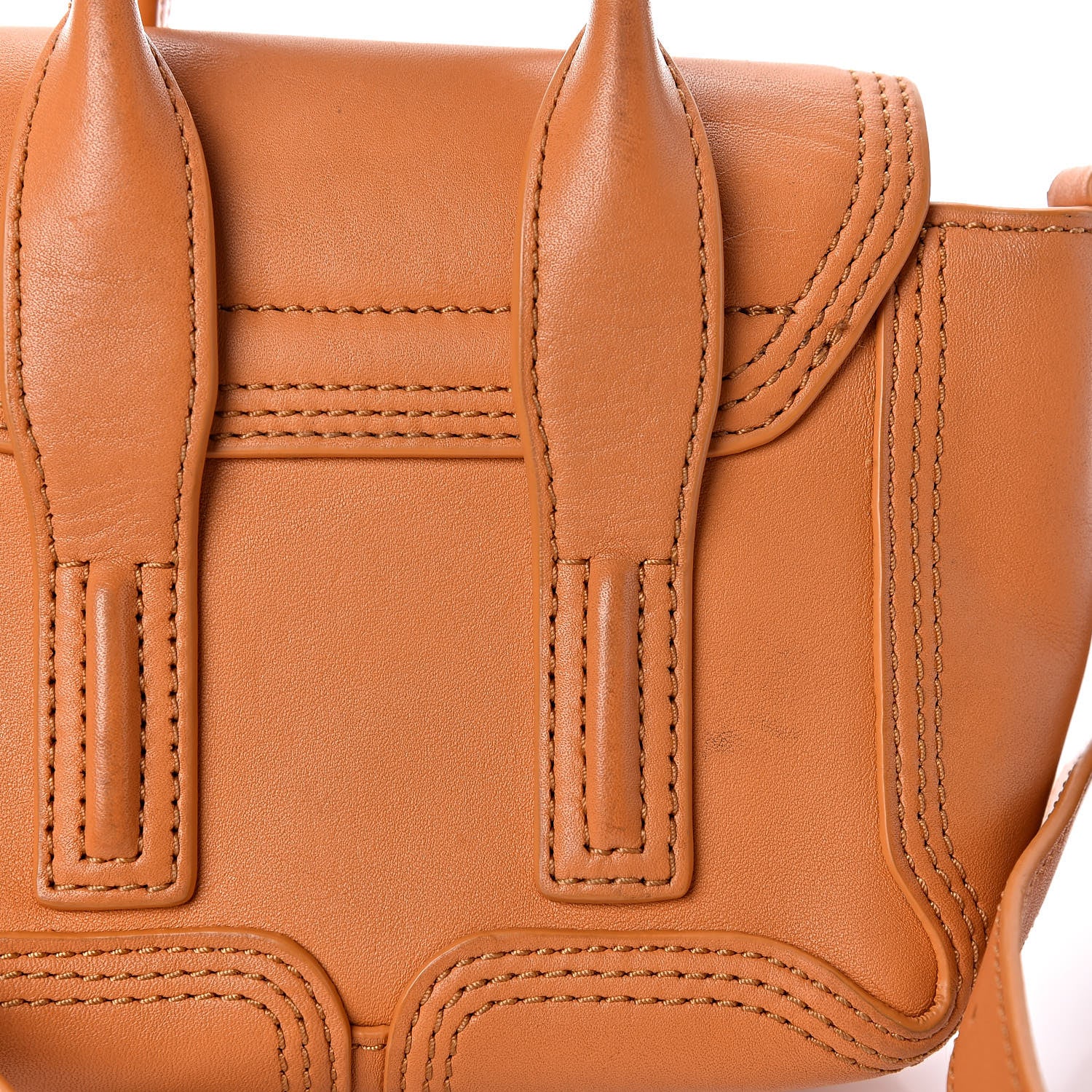 3.1 Phillip Lim 3.1 Smooth Calfskin Nano Pashli Satchel Saffron 12 of 17