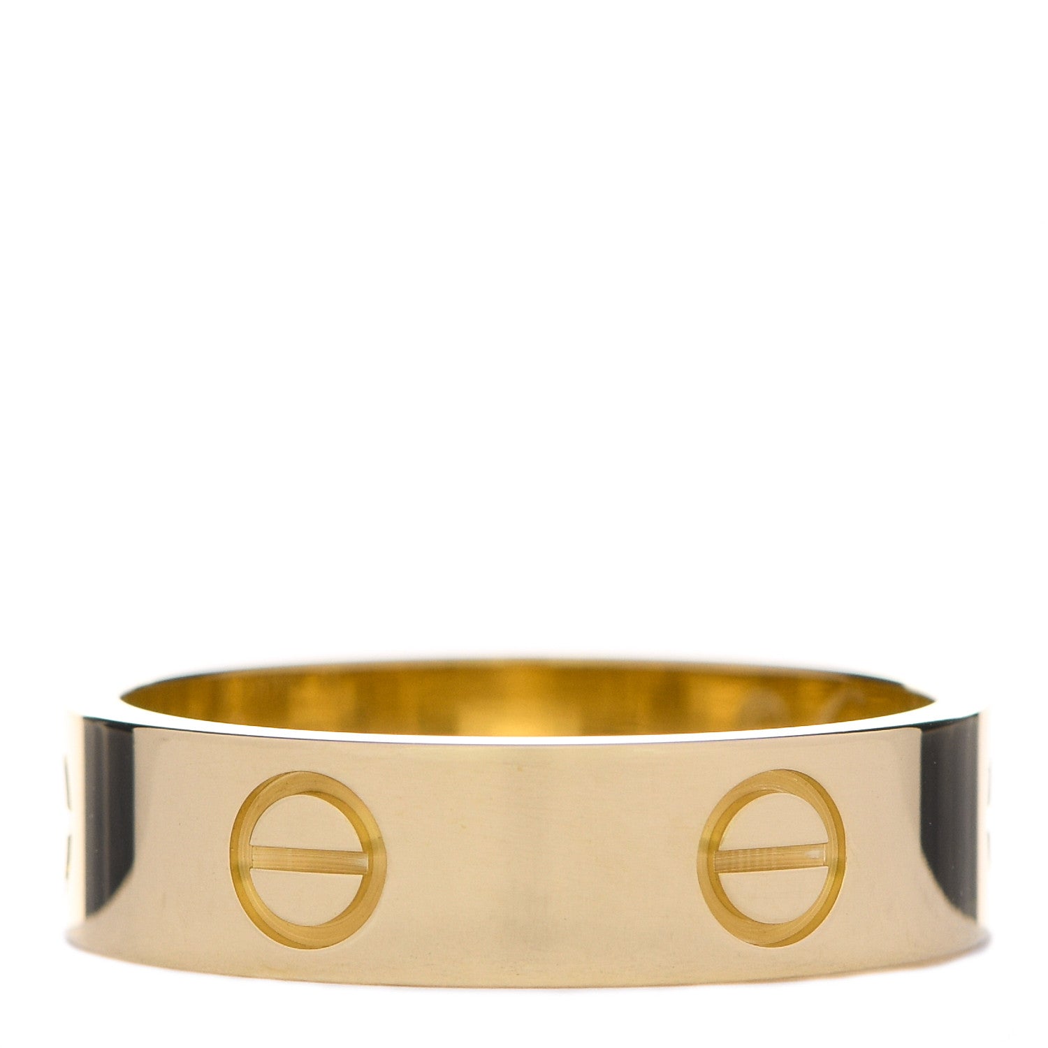 Cartier 18K Yellow Gold 5.5mm LOVE Ring 58 8.5 3 of 5
