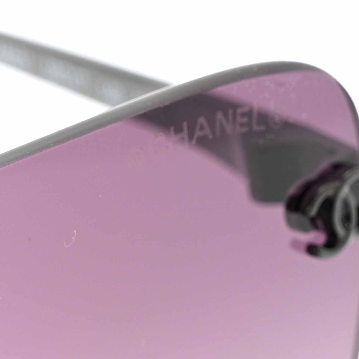 Chanel Titanium Cat Eye CC Sunglasses 4286-T Black 1840642