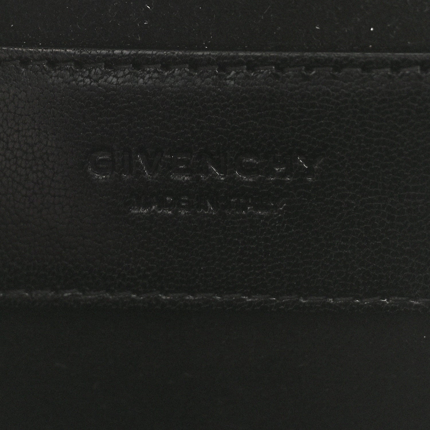 Givenchy Goatskin Suede Mini GV3 Shoulder Bag Black 6 of 8