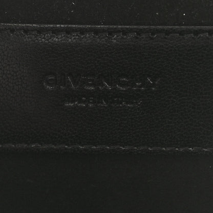 Givenchy Goatskin Suede Mini GV3 Shoulder Bag Black 6 of 8