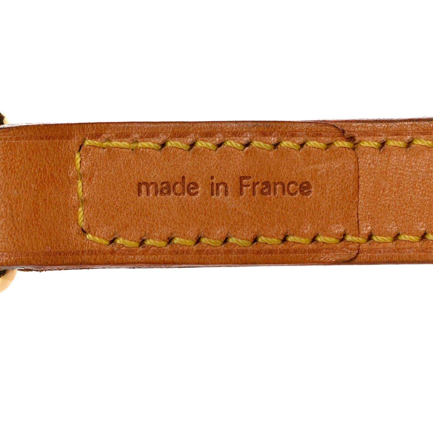 Louis Vuitton Vachetta 16mm Long Shoulder Strap 3 of 5