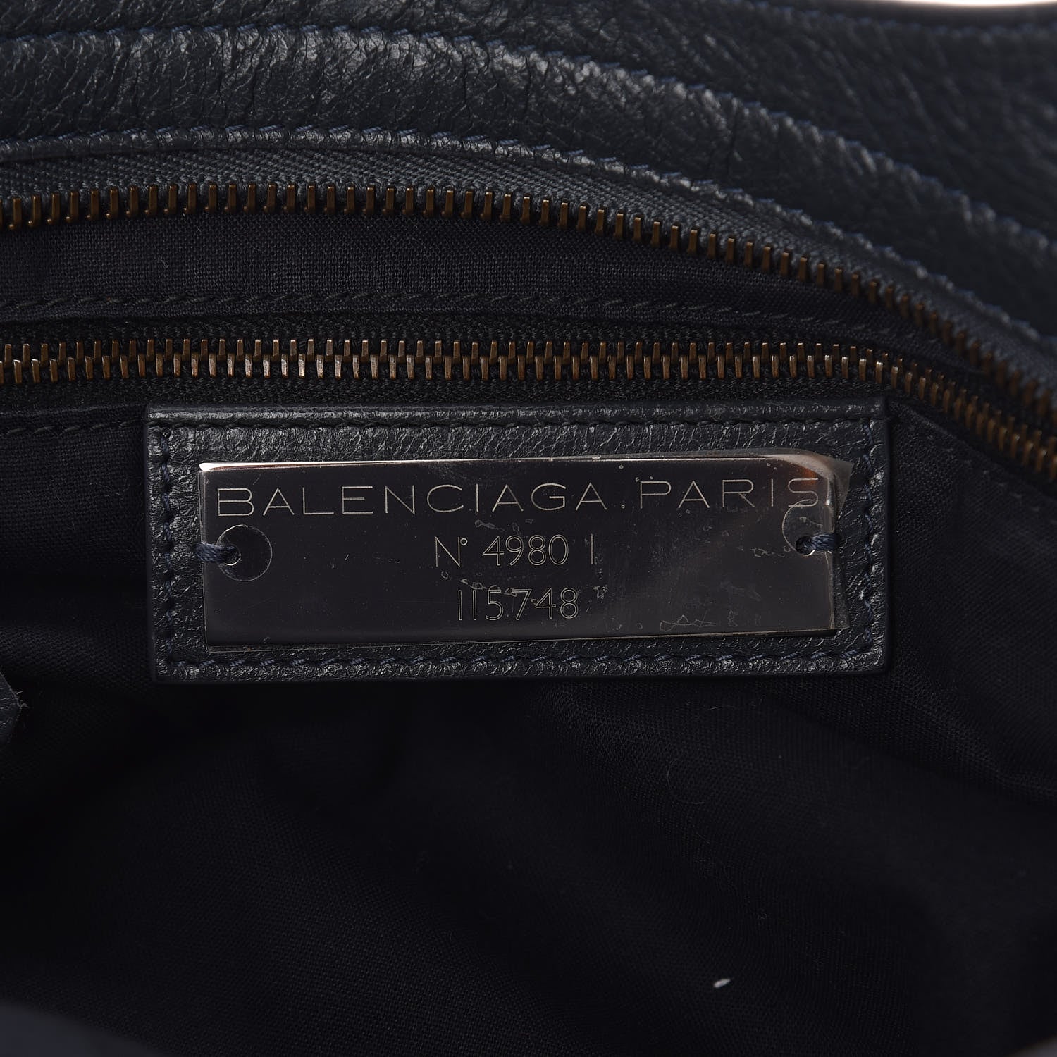 Balenciaga Agneau Classic Hardware City Anthracite 6 of 10