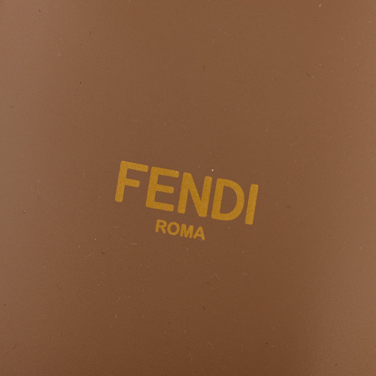 Fendi Fabric Jacquard Nappa FF Womens Fendi Feel Buckled Slide Sandals 40 Tobacco Black Miele Scuro 7 of 8